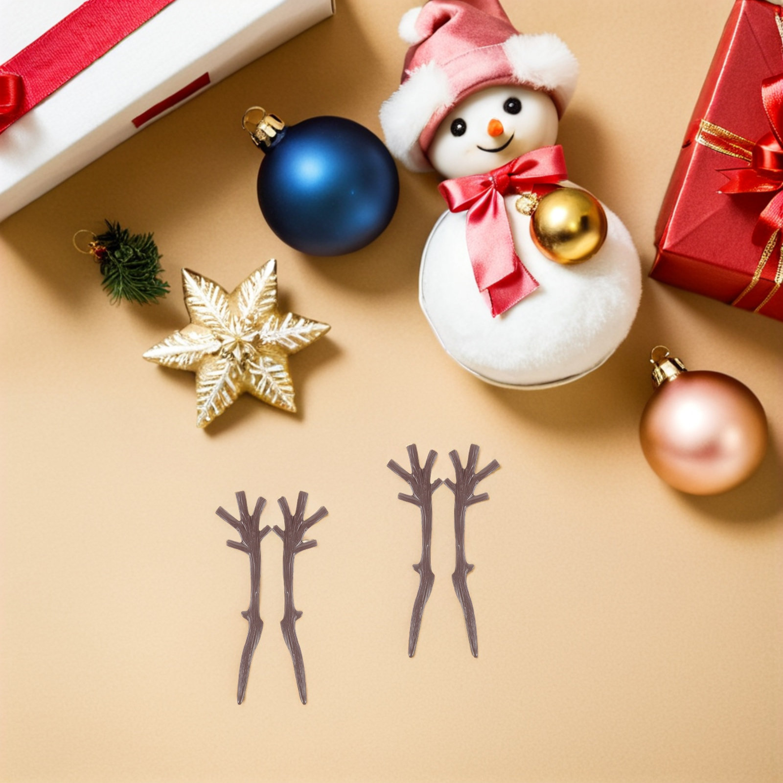 Christmas Tree Artificial - 200 قطعة من زينة عيد الميلاد،