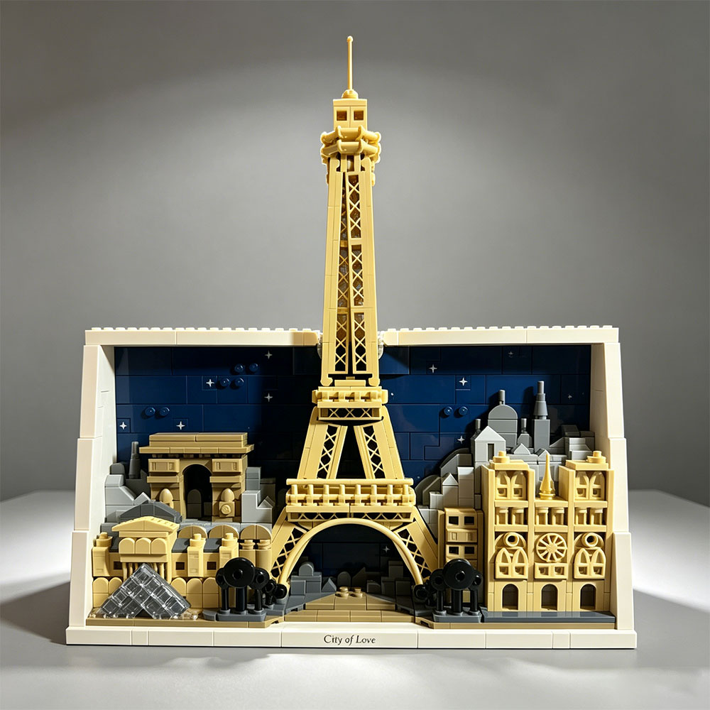 Lego Set City - 2026 جديد: سلسلة مكعبات بناء مدينة