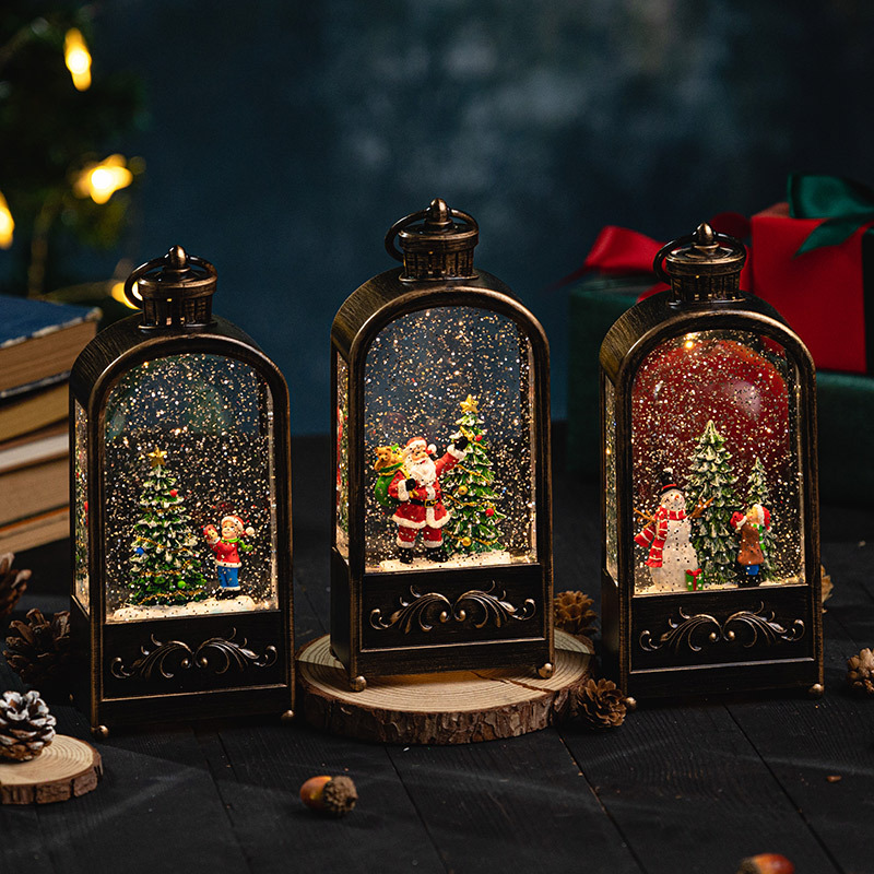 إضاءة عيد الميلاد سنو العالم ف - مراجعة Snow Globe Musical وسعره