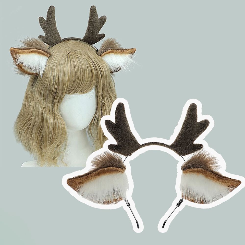 عصابة رأس على شكل أذني غزال لل - مراجعة Reindeer Antlers Headband وسعره