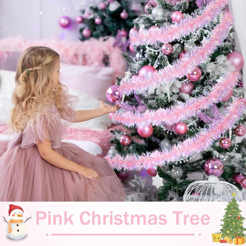 1/3/5 قطع من شرائط الزينة الور - مراجعة Tinsel Garland Decoration وسعره