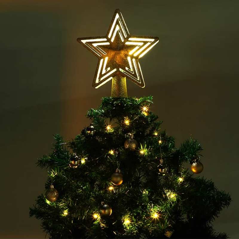 LED شجرة الإسقاط توبر ستار الذ - مراجعة Star Tree Topper وسعره