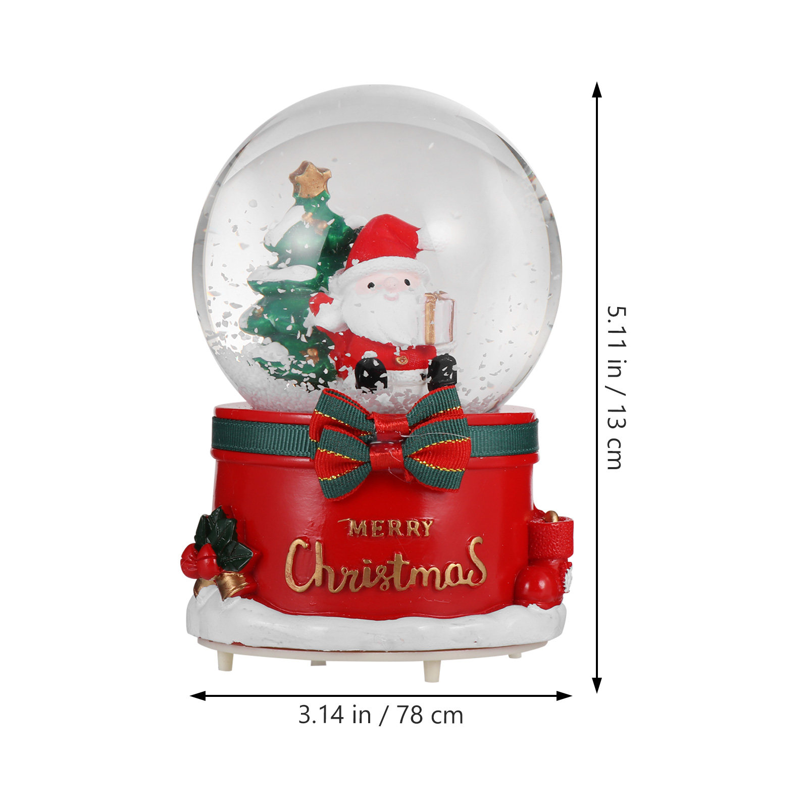 صندوق موسيقى على شكل كرة أرضية - مراجعة Snow Globe Musical وسعره