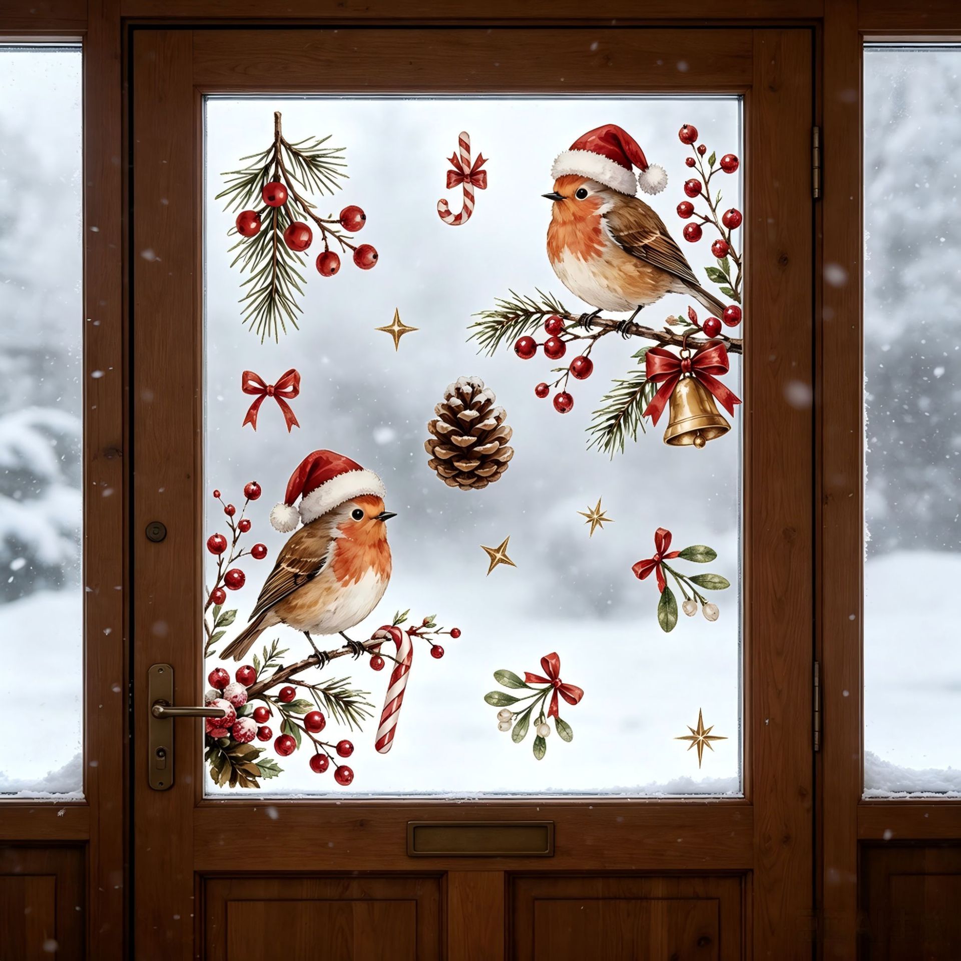 ملصقات نوافذ عيد الميلاد الاحت - مراجعة Snowflake Window Decal وسعره