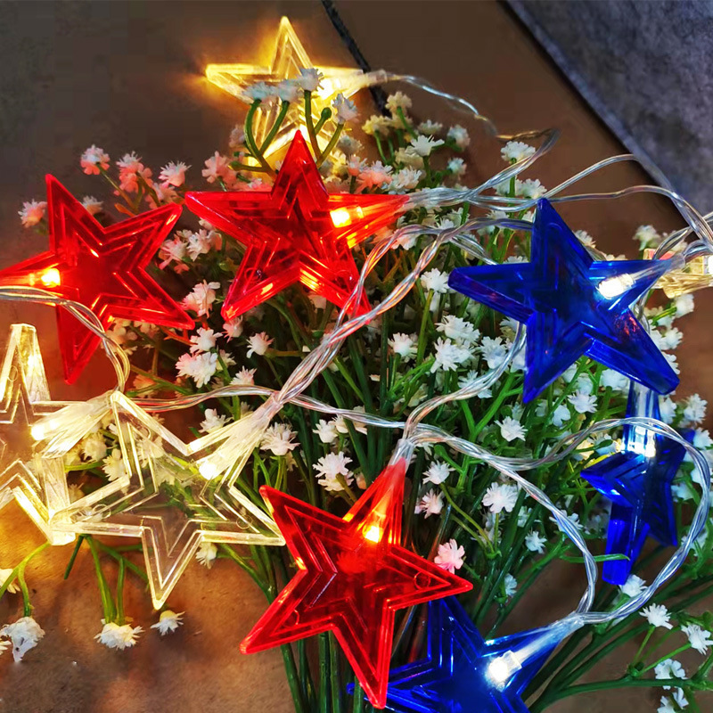 أضواء LED نجمية بثلاثة ألوان،  - مراجعة Led Fairy String Lights وسعره