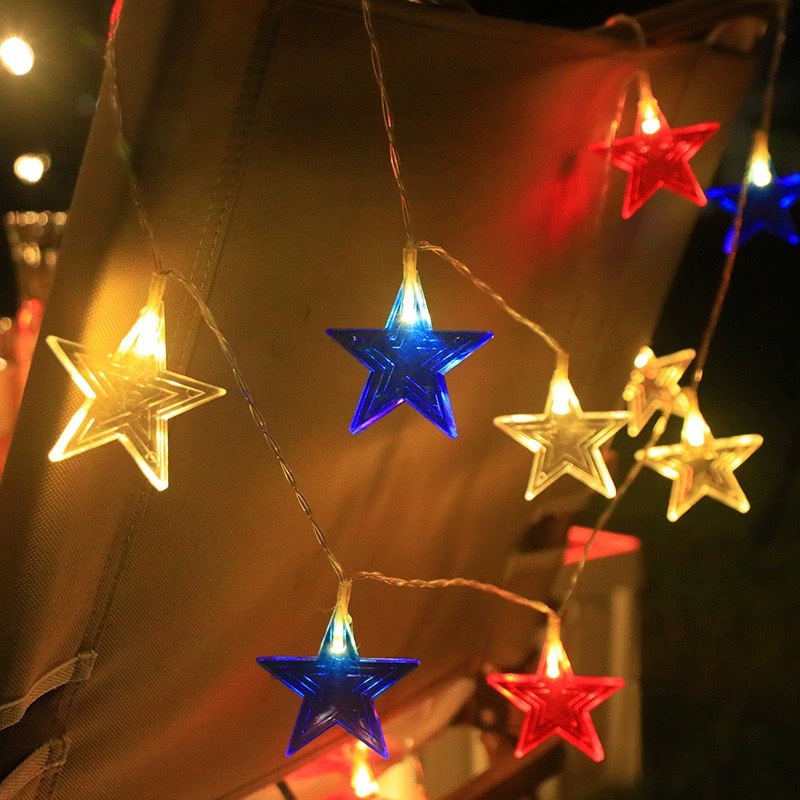 أضواء LED نجمية بثلاثة ألوان،  - مراجعة Led Fairy String Lights وسعره