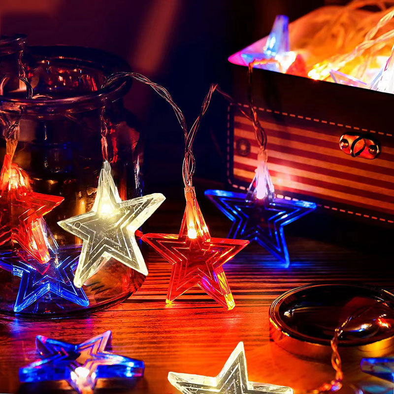 أضواء LED نجمية بثلاثة ألوان،  - مراجعة Led Fairy String Lights وسعره