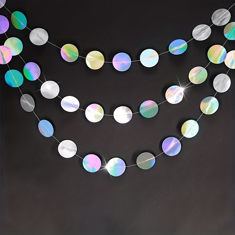 قطعة واحدة من أكاليل الدائرة ا - مراجعة Tinsel Garland Decoration وسعره