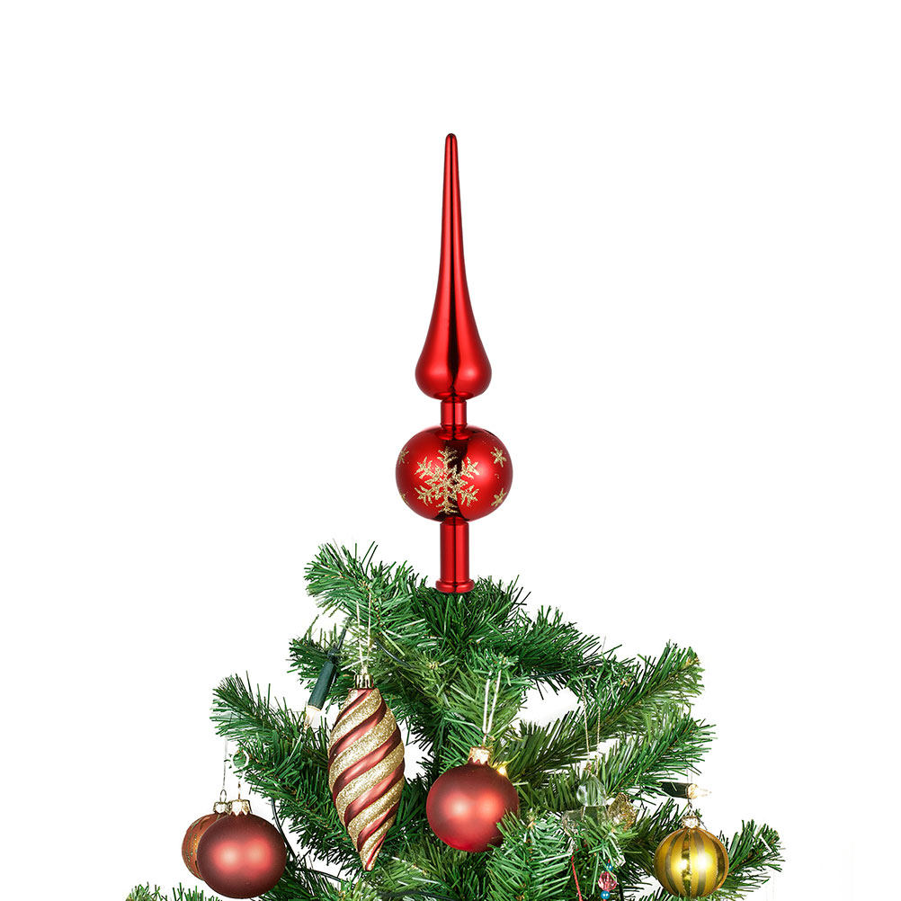 قطعتان من زينة قمة شجرة عيد ال - مراجعة Star Tree Topper وسعره