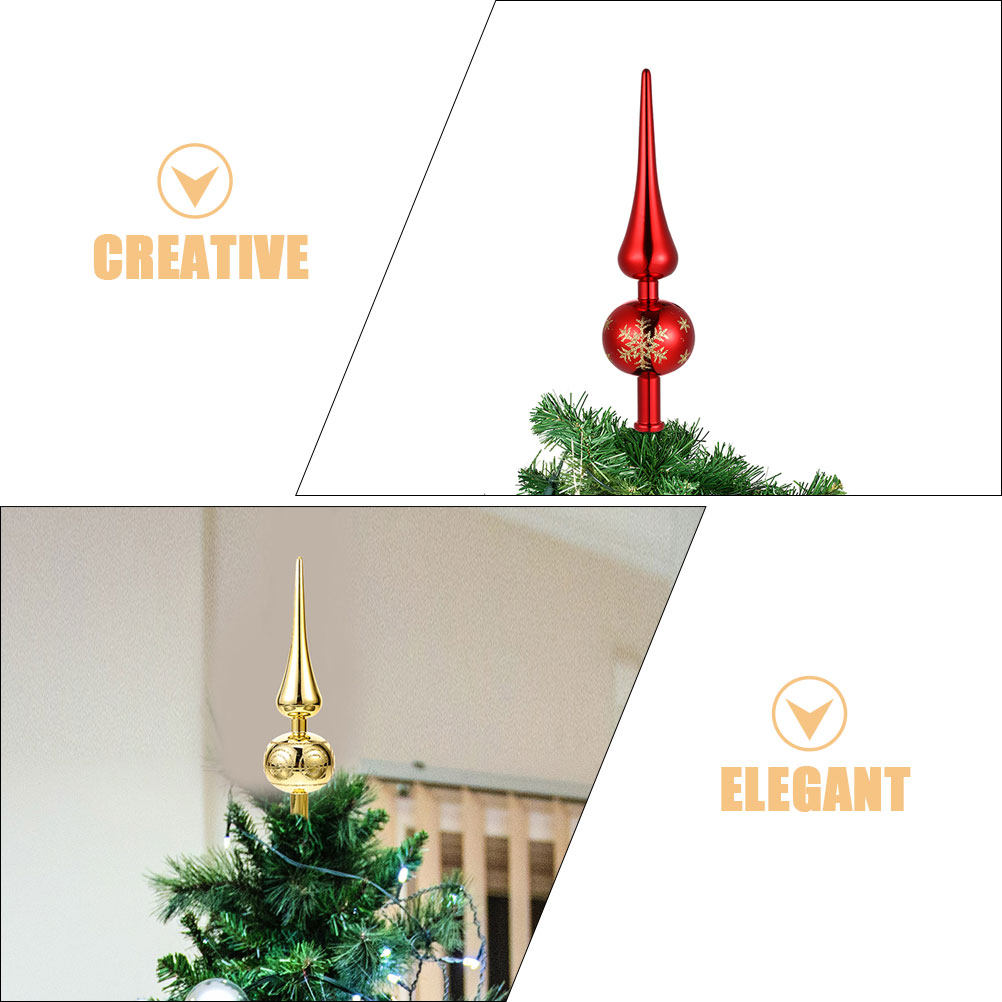 قطعتان من زينة قمة شجرة عيد ال - مراجعة Star Tree Topper وسعره