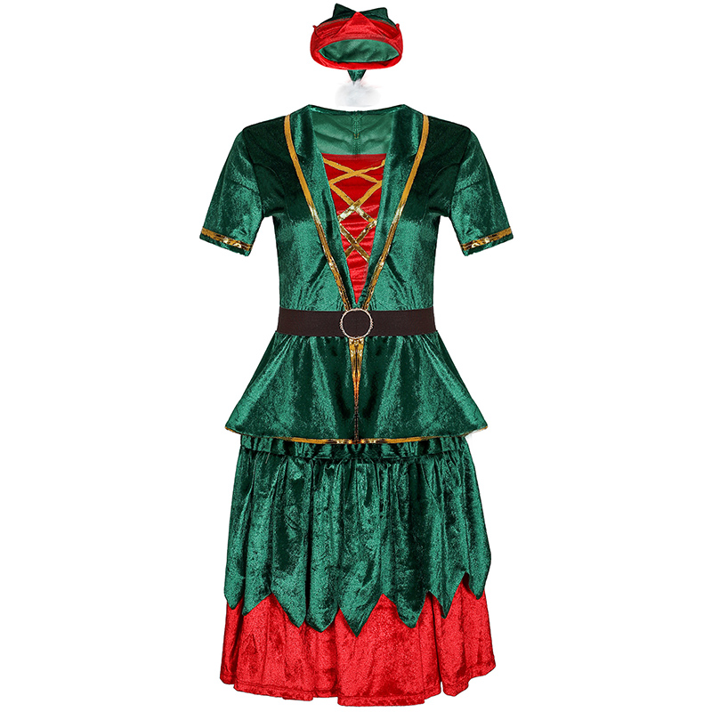 كرنفال زوجين عيد الميلاد زي ال - مراجعة Elf Costume Christmas وسعره