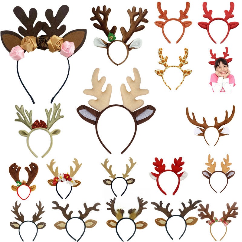 مجموعة أزياء الرنة تنورة توتو  - مراجعة Reindeer Antlers Headband وسعره