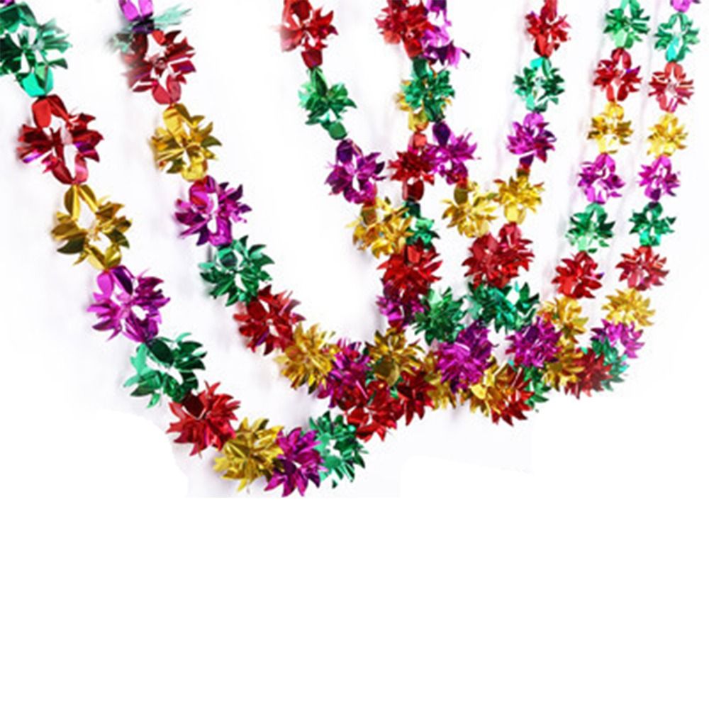 أكاليل زينة عيد الميلاد ثلاثية - مراجعة Tinsel Garland Decoration وسعره