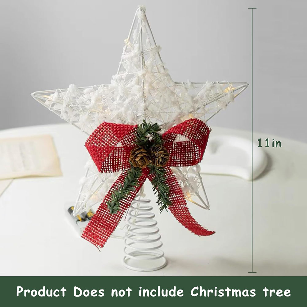 شجرة عيد الميلاد LED شجرة نجمة - مراجعة Star Tree Topper وسعره
