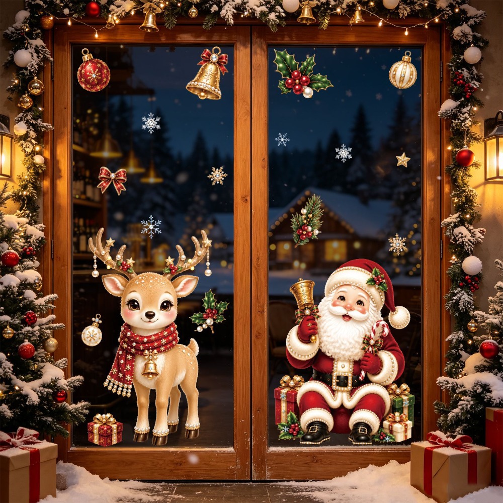 ملصقات نوافذ جديدة لعيد الميلا - مراجعة Snowflake Window Decal وسعره