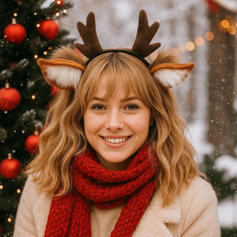 للجنسين آذان الغزلان الرنة قرن - مراجعة Reindeer Antlers Headband وسعره