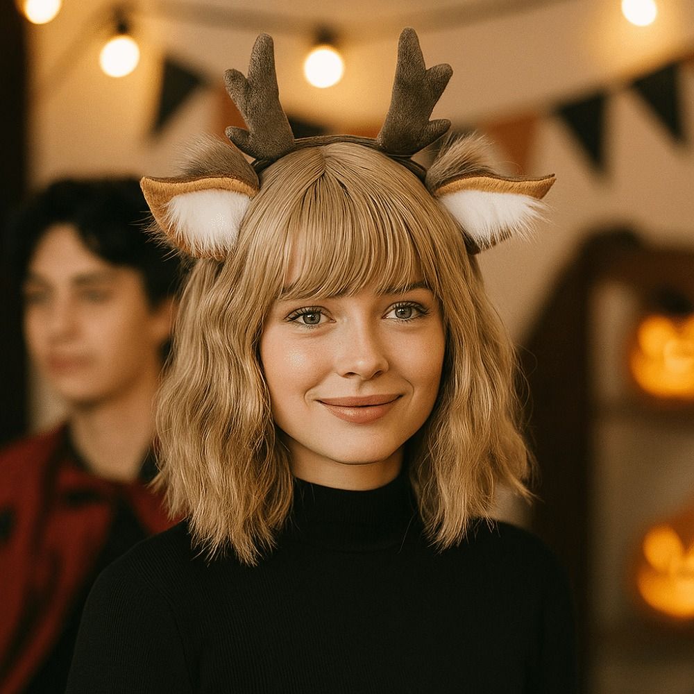 للجنسين آذان الغزلان الرنة قرن - مراجعة Reindeer Antlers Headband وسعره