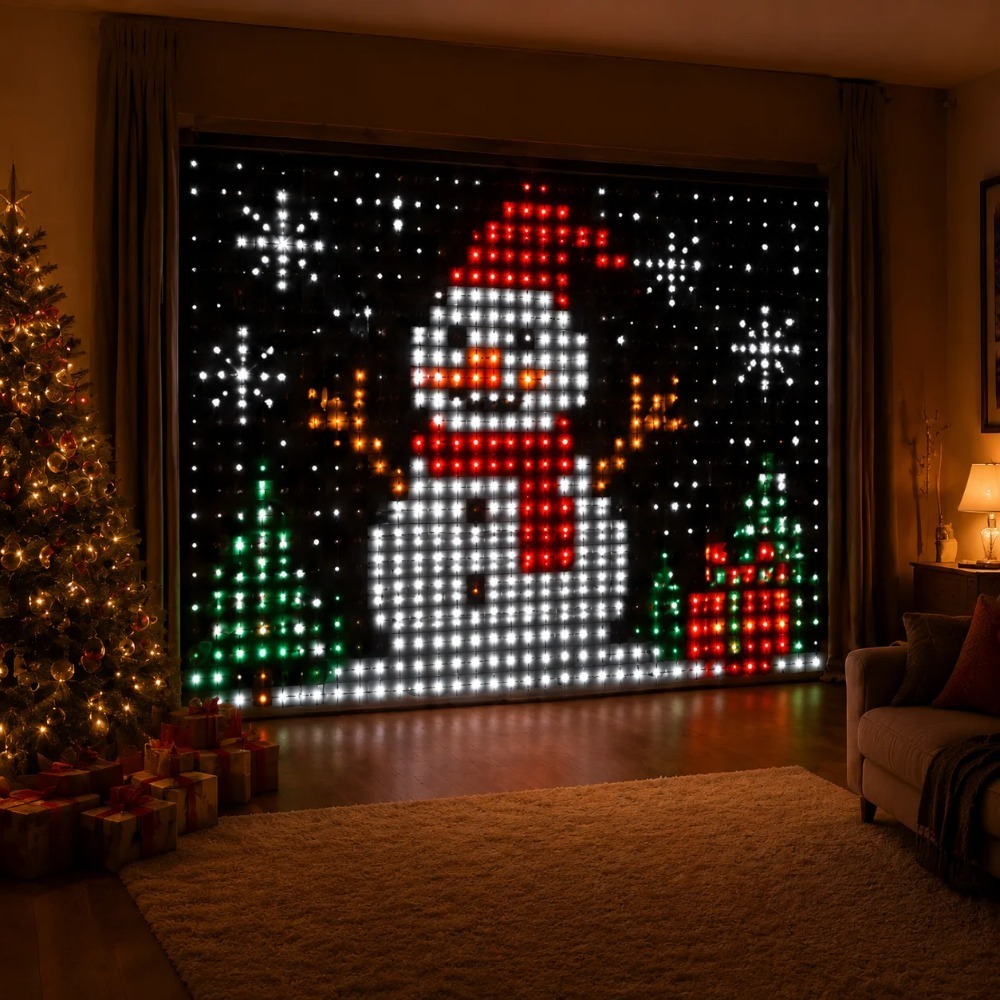 أضواء ستائر LED ذكية بتقنية RG - مراجعة Led Fairy String Lights وسعره
