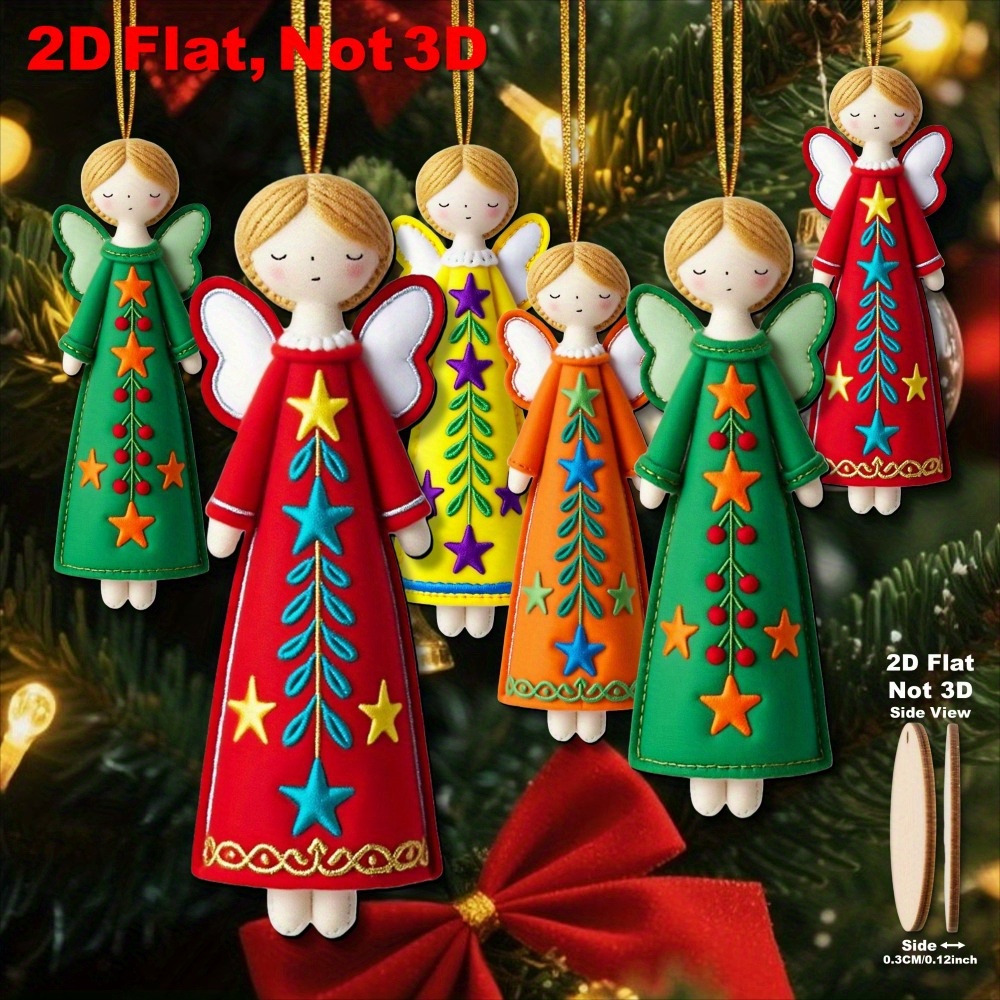 16 قطعة من زينة الملائكة الملو - مراجعة Star Tree Topper وسعره
