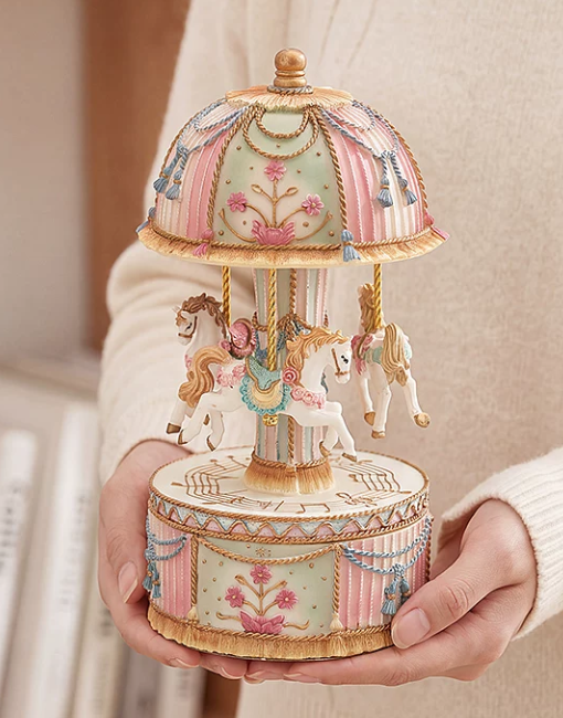 صندوق موسيقي دوار سنو الكرة ال - مراجعة Snow Globe Musical وسعره