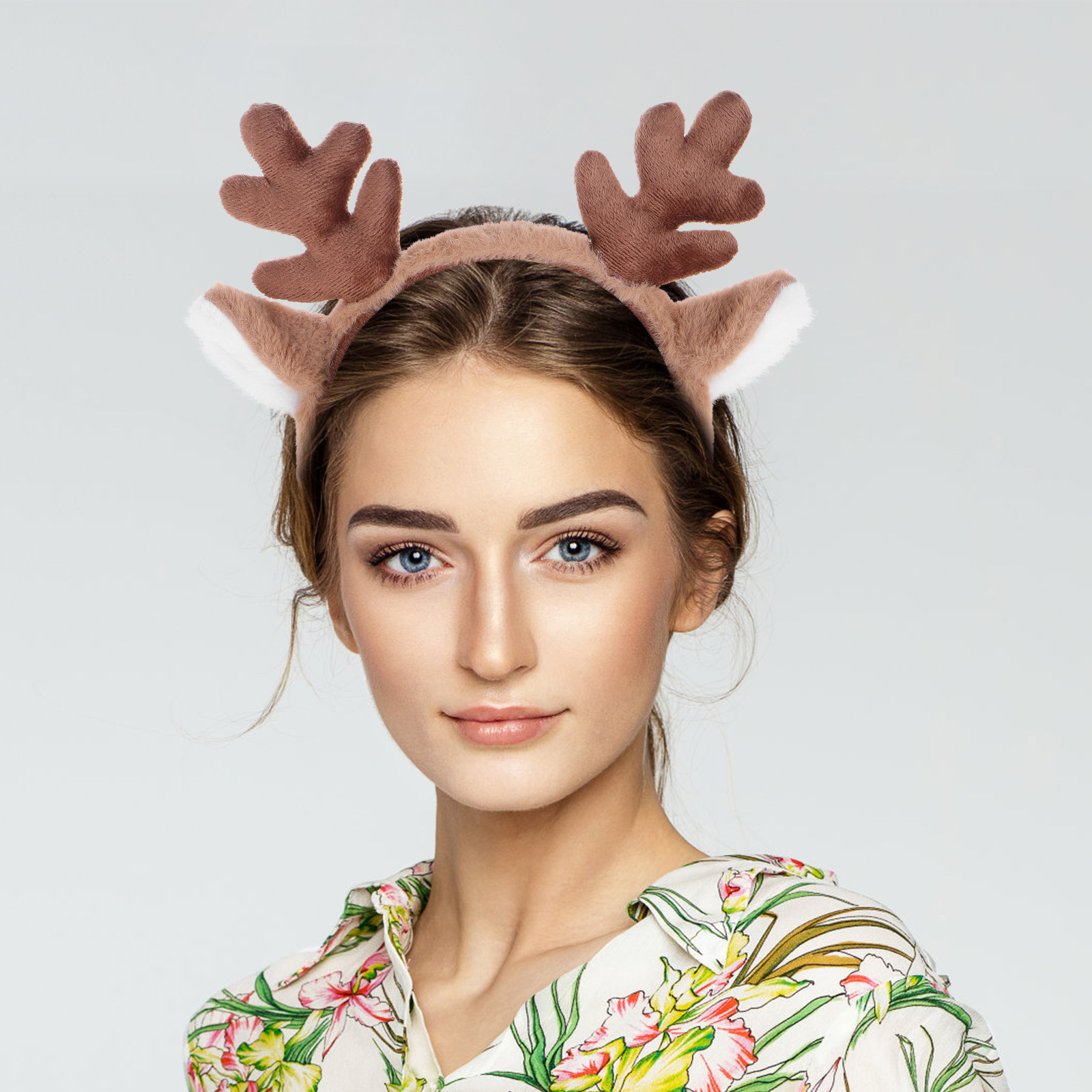 طوق رأس لعيد الميلاد بقرون الر - مراجعة Reindeer Antlers Headband وسعره