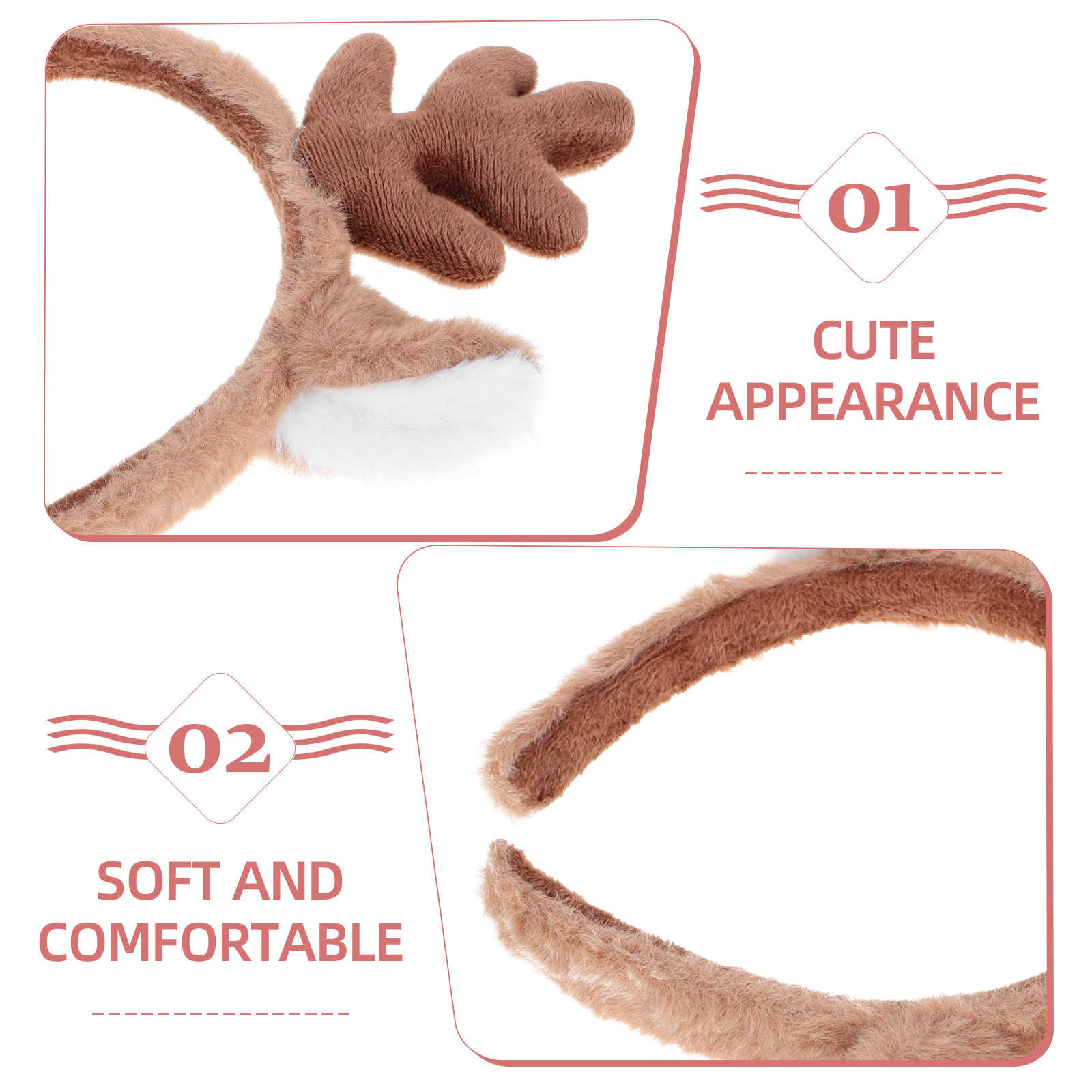 طوق رأس لعيد الميلاد بقرون الر - مراجعة Reindeer Antlers Headband وسعره