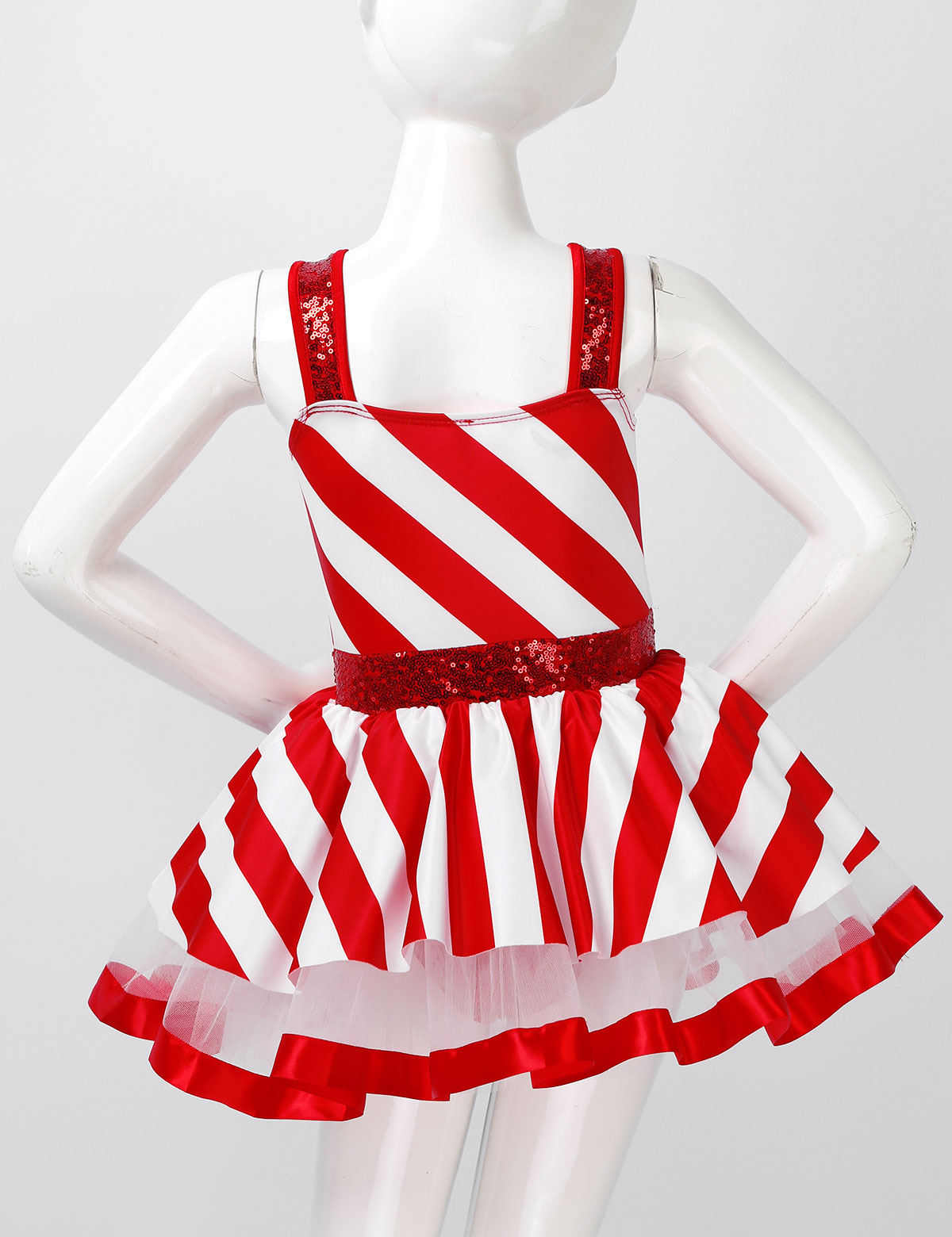 الفتيات عيد الميلاد قصب الحلوى - مراجعة Elf Costume Christmas وسعره