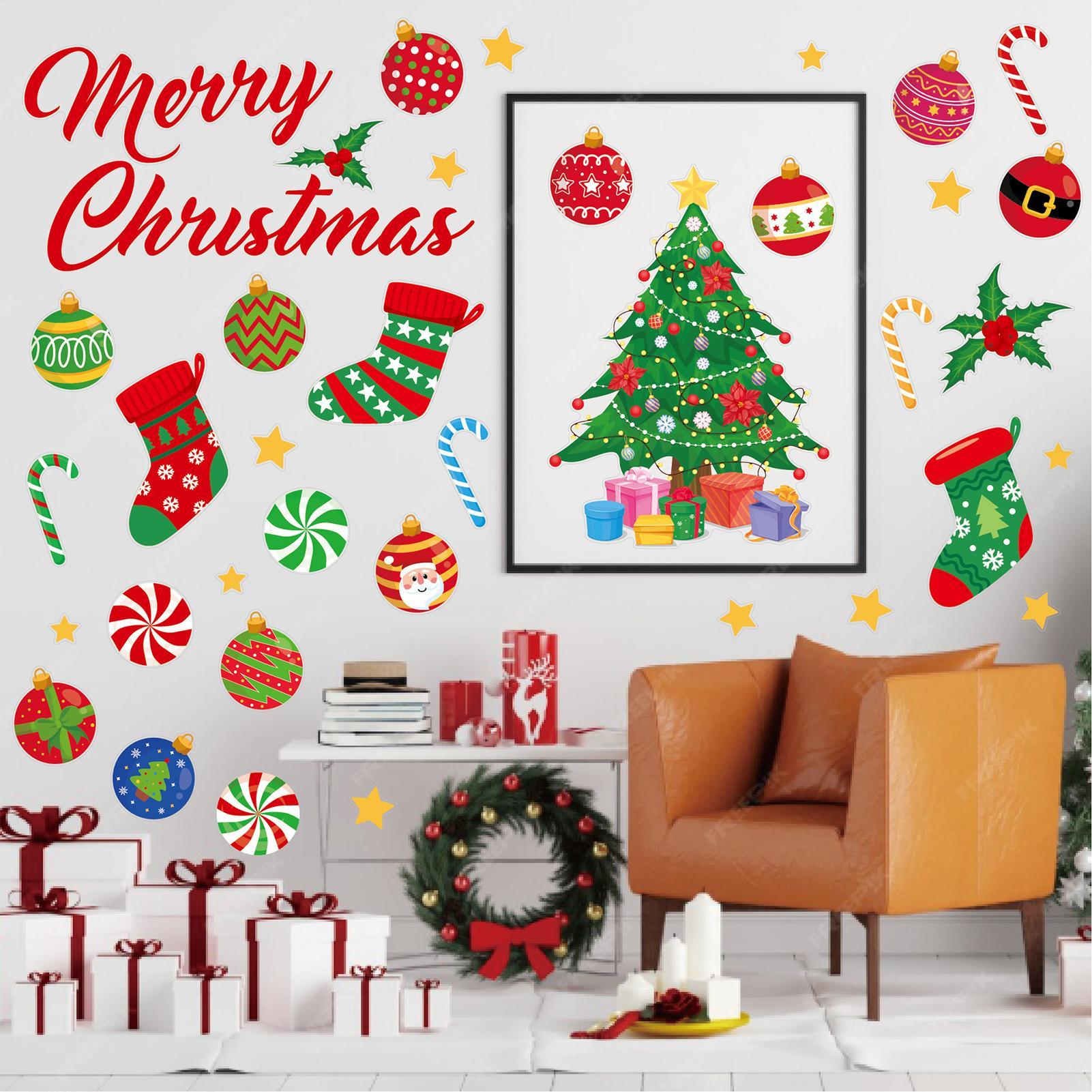 3 قطع من ملصقات حائط عيد الميل - مراجعة Snowflake Window Decal وسعره